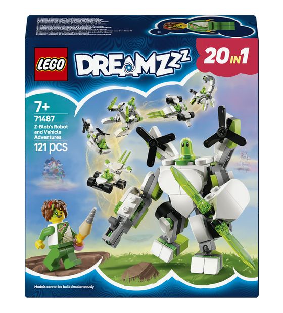 LEGO Z-Blob's Roboter- und Fahrzeugabenteuer f&uuml;r 9,99 Euro