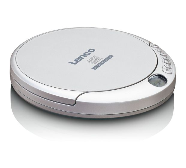 Lenco CD-201 portabler CD Payer  (Silber) f&uuml;r 45,49 Euro