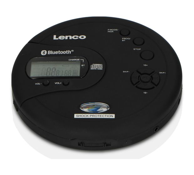 Lenco CD-300BK portabler CD Player  (Schwarz) f&uuml;r 60,99 Euro
