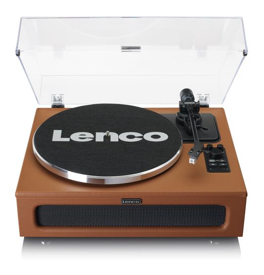 Lenco LS-430BN Audio-Plattenspieler mit Riemenantrieb  (Braun) f&uuml;r 230,99 Euro