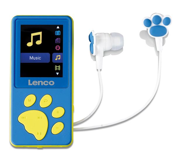 Lenco Xemio-560 MP4-Player 8 GB  (Blau) f&uuml;r 34,99 Euro