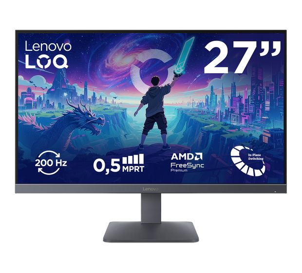 Lenovo LOQ27-10 Full HD Monitor 68,6 cm (27 Zoll) 16:9 4 ms 300 cd/m²  (Schwarz) f&uuml;r 139,00 Euro