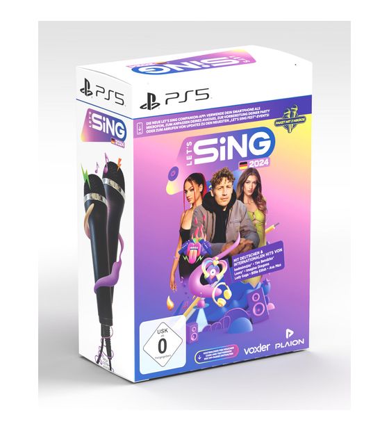 Let's Sing 2024 German Version [+ 2 Mics] (PlayStation 5) f&uuml;r 59,99 Euro