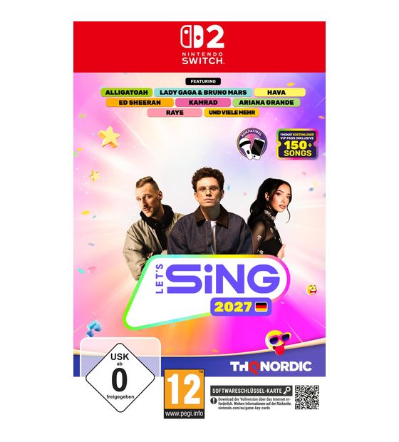 Let's Sing 2027 - mit deutschen Hits (Nintendo Switch 2) f&uuml;r 39,99 Euro