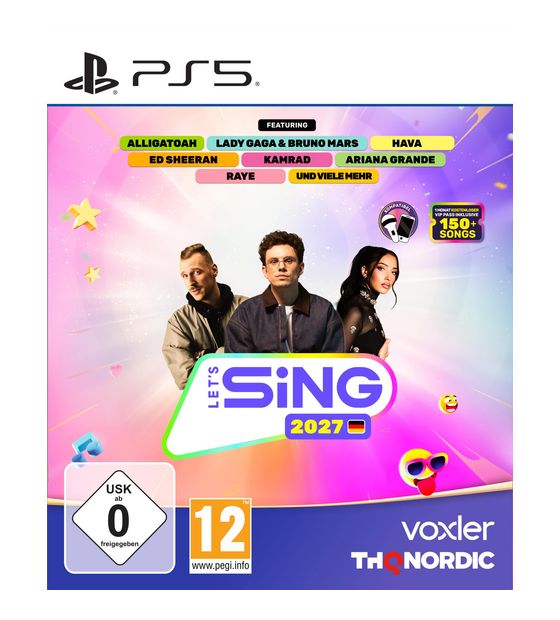 Let's Sing 2027 - mit deutschen Hits (PlayStation 5) f&uuml;r 39,99 Euro