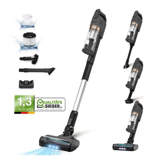 Levoit LSV-V201 Handstaubsauger Beutellos bis 50 min Laufzeit HEPA  (Schwarz) f&uuml;r 139,99 Euro