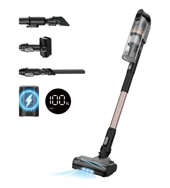 Levoit LVAC-300 Plus Handstaubsauger Beutellos bis 60 min Laufzeit 21,6 V HEPA  (Schwarz, Gold) f&uuml;r 218,99 Euro