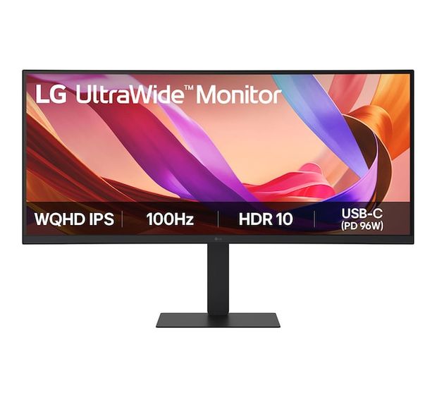 LG 34U650A-B Quad HD Monitor 86,4 cm (34 Zoll) 21:9 5 ms 300 cd/m²  (Schwarz) f&uuml;r 399,00 Euro