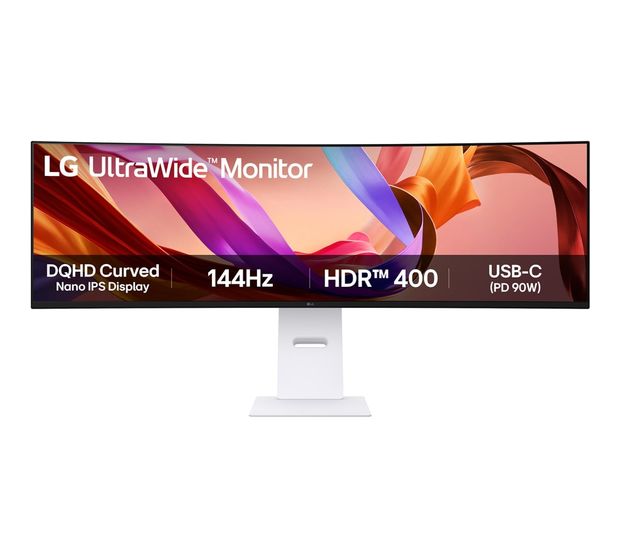 LG 49U950A-W Quad HD Monitor 124,5 cm (49 Zoll) 32:9 5 ms 400 cd/m²  (Schwarz, Weiß) f&uuml;r 1.168,00 Euro