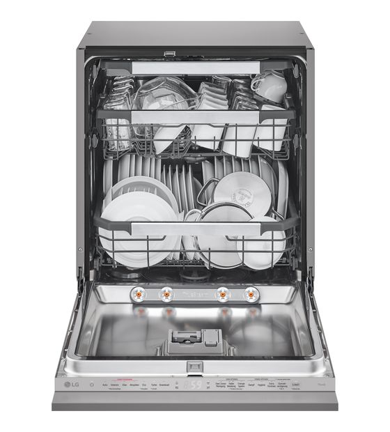 LG DB597TXS 60 cm Geschirrspüler vollintegriert (ohne Front) Leise 14 Maßgedecke aquaStop Funktion f&uuml;r 849,00 Euro