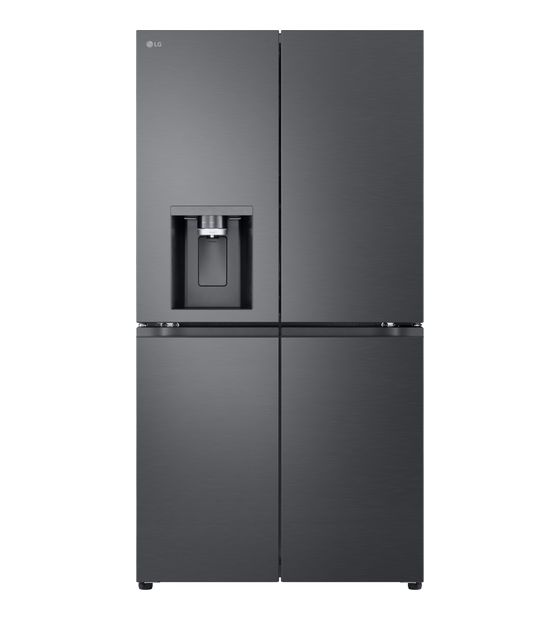 LG GMF961EV6C Side-by-Side Kühl-/ Gefrierkombination 384 l / 261 l 230 kWh NoFrost 1792 mm x 914 mm  (Schwarz) f&uuml;r 1.864,00 Euro