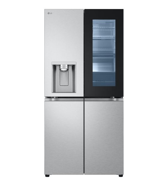 LG GMG861MBAE Side-by-Side Kühl-/ Gefrierkombination 288 l / 220 l 314 kWh NoFrost 1787 mm x 835 mm  (Schwarz, Edelstahl) f&uuml;r 1.713,00 Euro