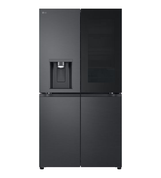 LG GMG961MBKE Side-by-Side Kühl-/ Gefrierkombination 363 l / 274 l 354 kWh NoFrost 1792 mm x 914 mm  (Edelstahl) f&uuml;r 1.802,00 Euro