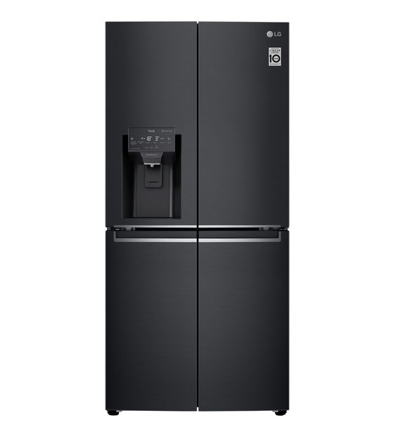 LG GML844MCAE Side-by-Side Kühl-/ Gefrierkombination 286 l / 220 l 314 kWh NoFrost 1787 mm x 835 mm  (Schwarz) f&uuml;r 1.799,00 Euro