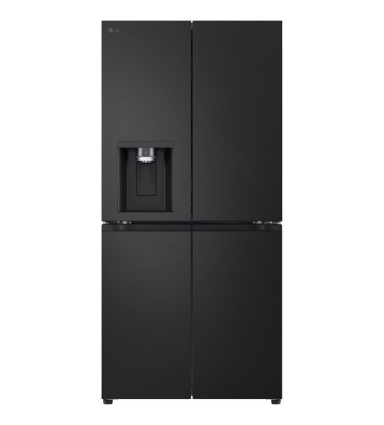 LG GML861EPPE Side-by-Side Kühl-/ Gefrierkombination 286 l / 220 l 314 kWh NoFrost 1787 mm x 835 mm  (Schwarz) f&uuml;r 1.454,00 Euro