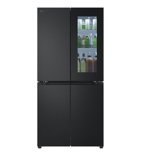 LG GMV860EPDE Side-by-Side Kühl-/ Gefrierkombination 321 l / 209 l 314 kWh NoFrost 1787 mm x 835 mm  (Schwarz) f&uuml;r 1.454,00 Euro