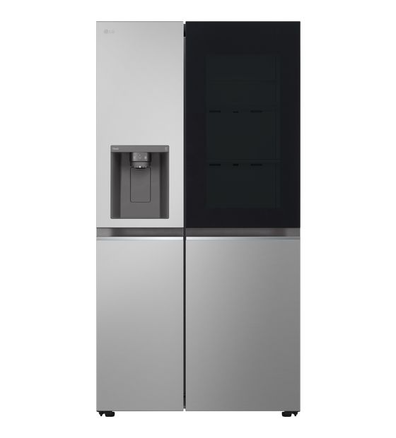 LG GSGV81PYLL Side-by-Side Kühl-/ Gefrierkombination 416 l / 219 l 350 kWh NoFrost 1790 mm x 913 mm  (Silber) f&uuml;r 1.454,00 Euro