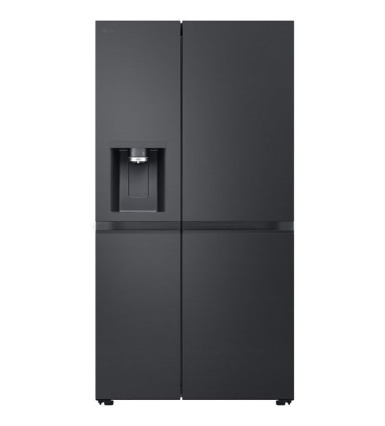 LG GSLE91EVAC Side-by-Side Kühl-/ Gefrierkombination 407 l / 221 l 224 kWh NoFrost 1790 mm x 913 mm  (Schwarz) f&uuml;r 1.689,00 Euro