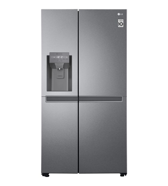 LG GSLV31DSXE Side-by-Side Kühl-/ Gefrierkombination 416 l / 218 l 349 kWh NoFrost 1790 mm x 913 mm  (Graphit) f&uuml;r 1.599,00 Euro