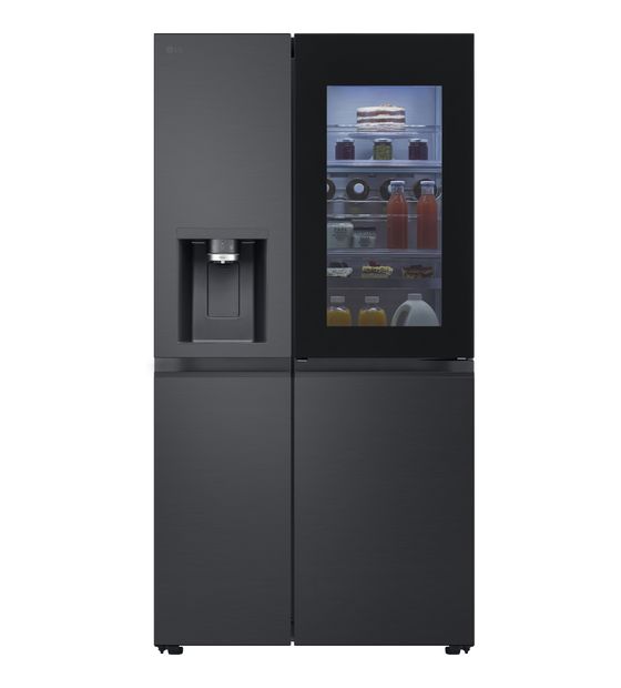LG GSXB90EVDD Side-by-Side Kühl-/ Gefrierkombination 407 l / 221 l 276 kWh 1790 mm x  (Schwarz) f&uuml;r 1.799,00 Euro
