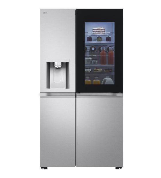 LG GSXE90MBDD Side-by-Side Kühl-/ Gefrierkombination 407 l / 221 l 276 kWh 1790 mm x 913 mm  (Edelstahl) f&uuml;r 1.702,00 Euro