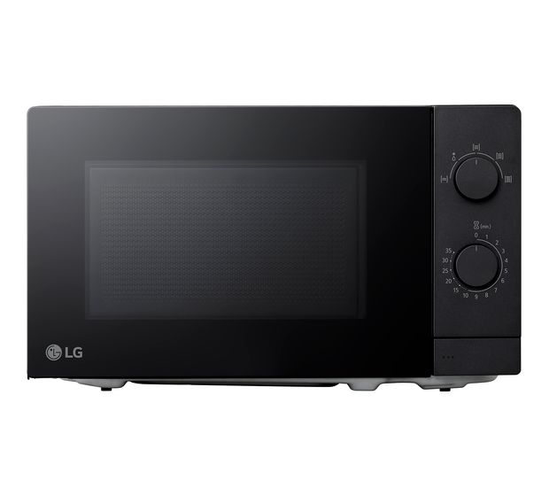 LG MS2082F Freistehende Mikrowelle 700 W Größe: klein 5 Stufen  (Schwarz) f&uuml;r 93,49 Euro