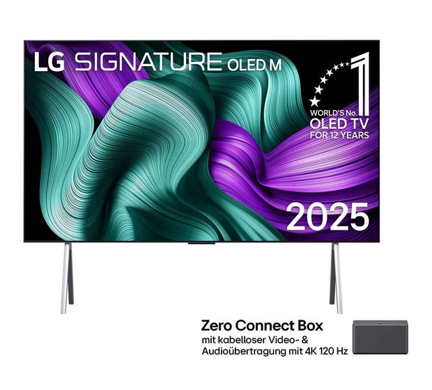 LG OLED97M59LA OLED 2,46 m (97 Zoll) Fernseher 4K Ultra HD VESA 600 x 400 mm f&uuml;r 27.999,00 Euro