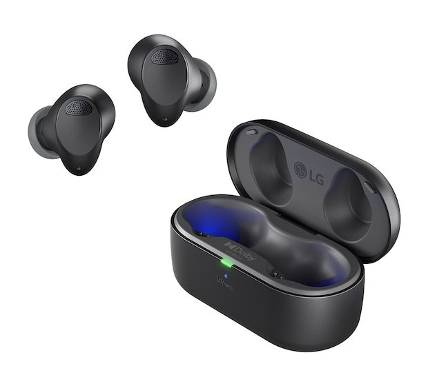 LG Tone Free T90S In-Ear Bluetooth Kopfhörer Kabellos TWS IPX4  (Schwarz) f&uuml;r 229,00 Euro