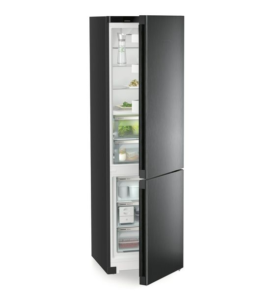 Liebherr CBNbda572i-22 Plus 258 l / 103 l Kühl-Gefrierkombi freistehend NoFrost 116 kWh Jahr  (Schwarz) f&uuml;r 1.349,00 Euro