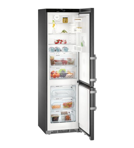 Liebherr CBNbs4835-21 248 l / 104 l Kühl-Gefrierkombi freistehend NoFrost 227 kWh Jahr  (Edelstahl) f&uuml;r 1.649,00 Euro