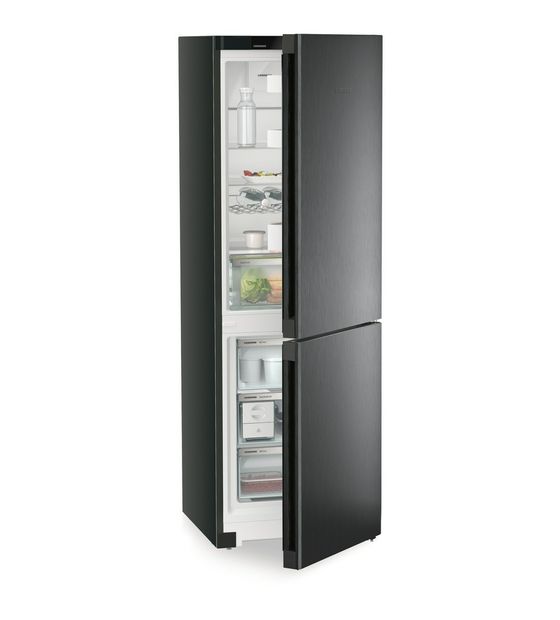 Liebherr CNbdb5223-22 227 l / 103 l Kühl-Gefrierkombi freistehend NoFrost 128 kWh Jahr  (Schwarz) f&uuml;r 1.151,00 Euro