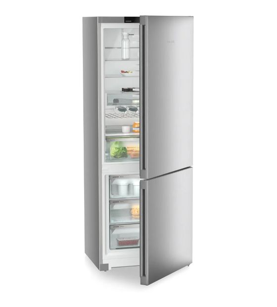 Liebherr CNsfa7723-20 Plus 348 l / 138 l Kühl-Gefrierkombi freistehend NoFrost 118 kWh Jahr  (Silber) f&uuml;r 1.919,00 Euro