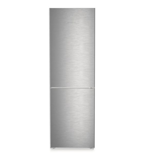 Liebherr KGNsd52Vc03 Pure 227 l / 103 l Kühl-Gefrierkombi freistehend NoFrost 161 kWh Jahr  (Silber) f&uuml;r 1.037,00 Euro