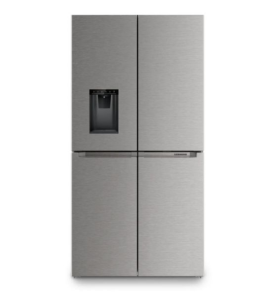 Liebherr MBsddi9028-20 Plus BioFresh Side-by-Side Kühl-/ Gefrierkombination French Door 309 l / 237 l 285 kWh NoFrost 1805 mm x 906 mm  (Silber) f&uuml;r 3.369,00 Euro