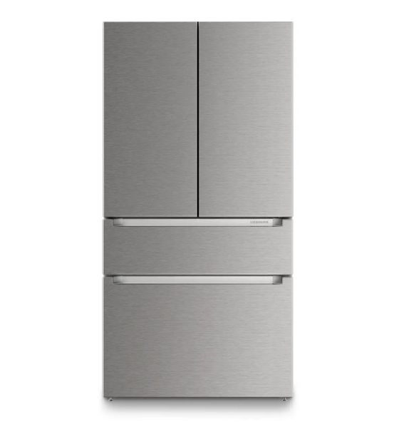 Liebherr MBsddi9556-20 Prime BioFresh Side-by-Side Kühl-/ Gefrierkombination French Door 356 l / 231 l 287 kWh NoFrost 1805 mm x 906 mm  (Silber) f&uuml;r 3.900,00 Euro