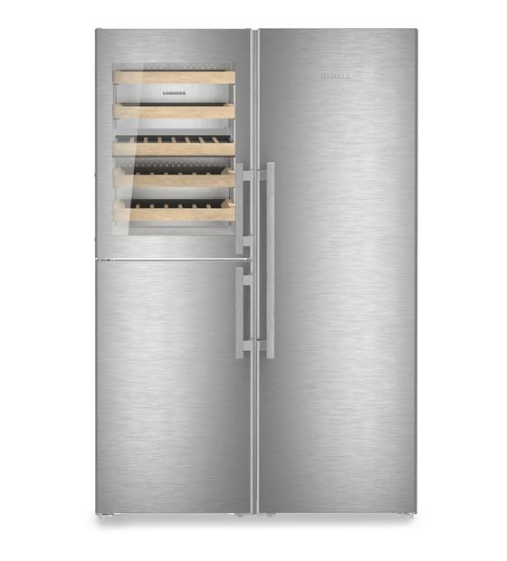 Liebherr XRCst5295-20 Side-by-Side Kühl-/ Gefrierkombination 387 l / 133 l NoFrost 1855 mm x 1204 mm  (Edelstahl) f&uuml;r 6.499,00 Euro