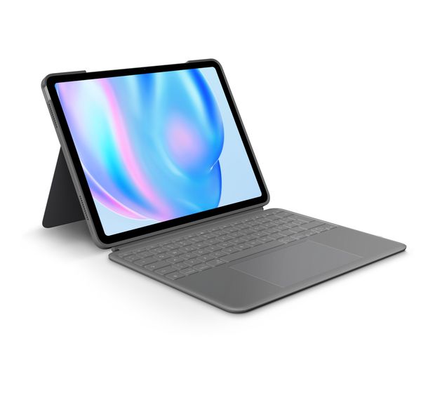 Logitech Combo Touch für Apple iPad Air 13-inch (M2) bis 33 cm (13") (Oxford Grey) f&uuml;r 179,99 Euro