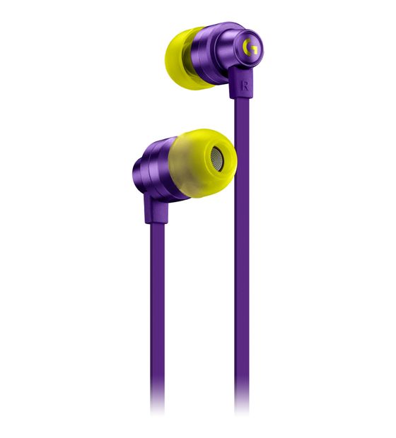 Logitech 333 In-Ear Kopfhörer Kabelgebunden  (Violett) f&uuml;r 41,99 Euro
