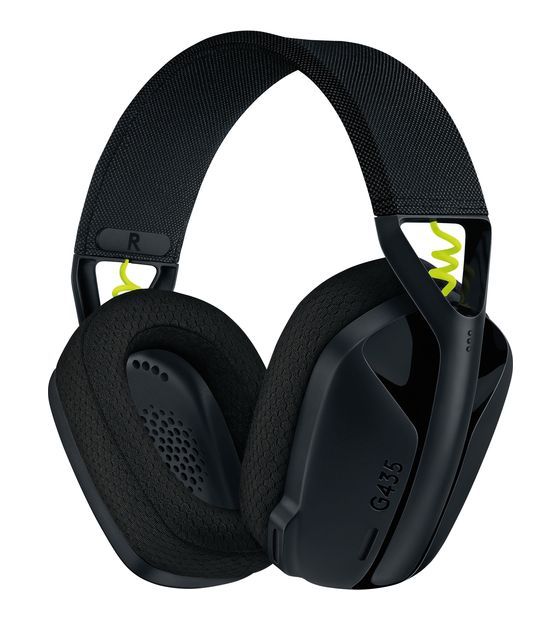 Logitech 435 Over Ear Bluetooth Kopfhörer kabellos 18 h Laufzeit  (Schwarz, Gelb) f&uuml;r 64,99 Euro