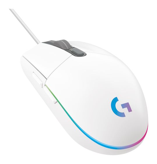 Logitech G203 LightSync 8000 DPI Gaming Maus  (Weiß) f&uuml;r 36,99 Euro