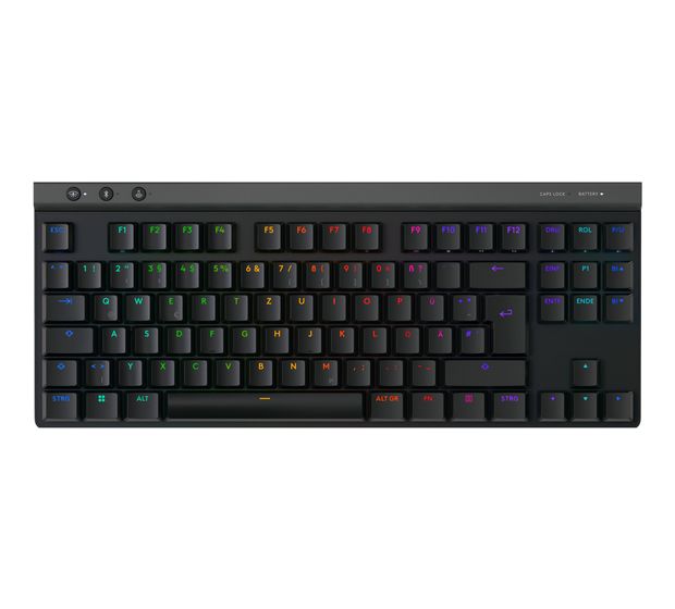 Logitech G515 RGB-LED Gaming Tastatur RF Wireless + Bluetooth 2.4 GHz  (Schwarz) f&uuml;r 119,99 Euro