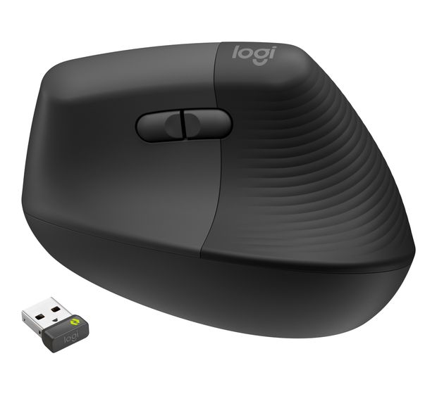 Logitech Lift for Business 4000 DPI Büro Maus Optisch  (Graphit) f&uuml;r 79,99 Euro