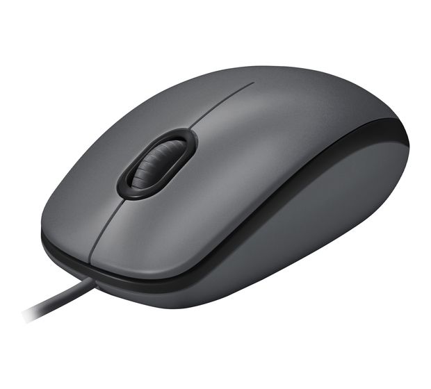 Logitech M100 1000 DPI Büro Maus Optisch  (Schwarz) f&uuml;r 9,99 Euro