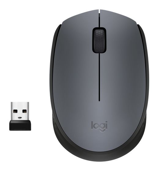 Logitech M170 1000 DPI Büro Maus Optisch  (Grau) f&uuml;r 12,99 Euro