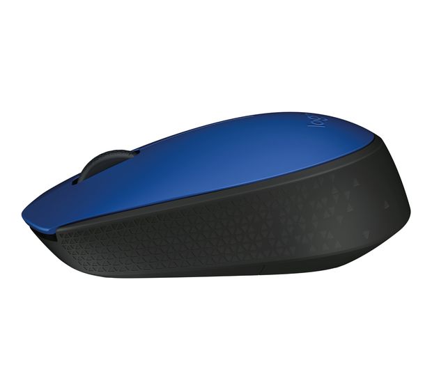 Logitech M171 1000 DPI Büro Maus Optisch  (Schwarz, Blau) f&uuml;r 14,99 Euro