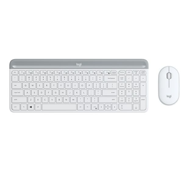 Logitech MK470 Universal Tastatur RF Wireless 2.4 GHz  (Weiß) f&uuml;r 48,99 Euro