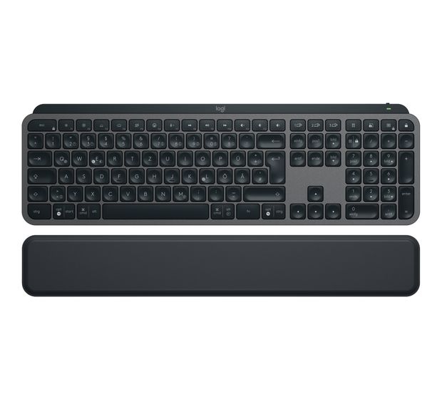 Logitech MX Keys S LED Büro Tastatur Bluetooth  (Graphit) f&uuml;r 102,99 Euro