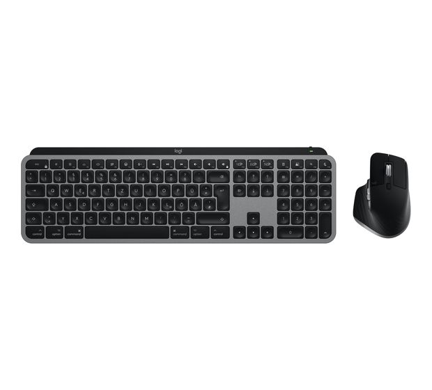 Logitech MX Keys S Combo for Mac LED Heimbüro Tastatur Bluetooth  (Grau) f&uuml;r 174,99 Euro