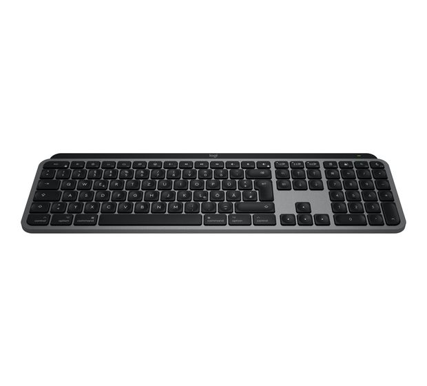 Logitech MX Keys S for Mac LED Büro Tastatur Bluetooth 2.4 GHz  (Grau) f&uuml;r 94,99 Euro