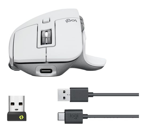 Logitech MX Master 3S 8000 DPI Büro Maus Laser  (Grau) f&uuml;r 99,00 Euro